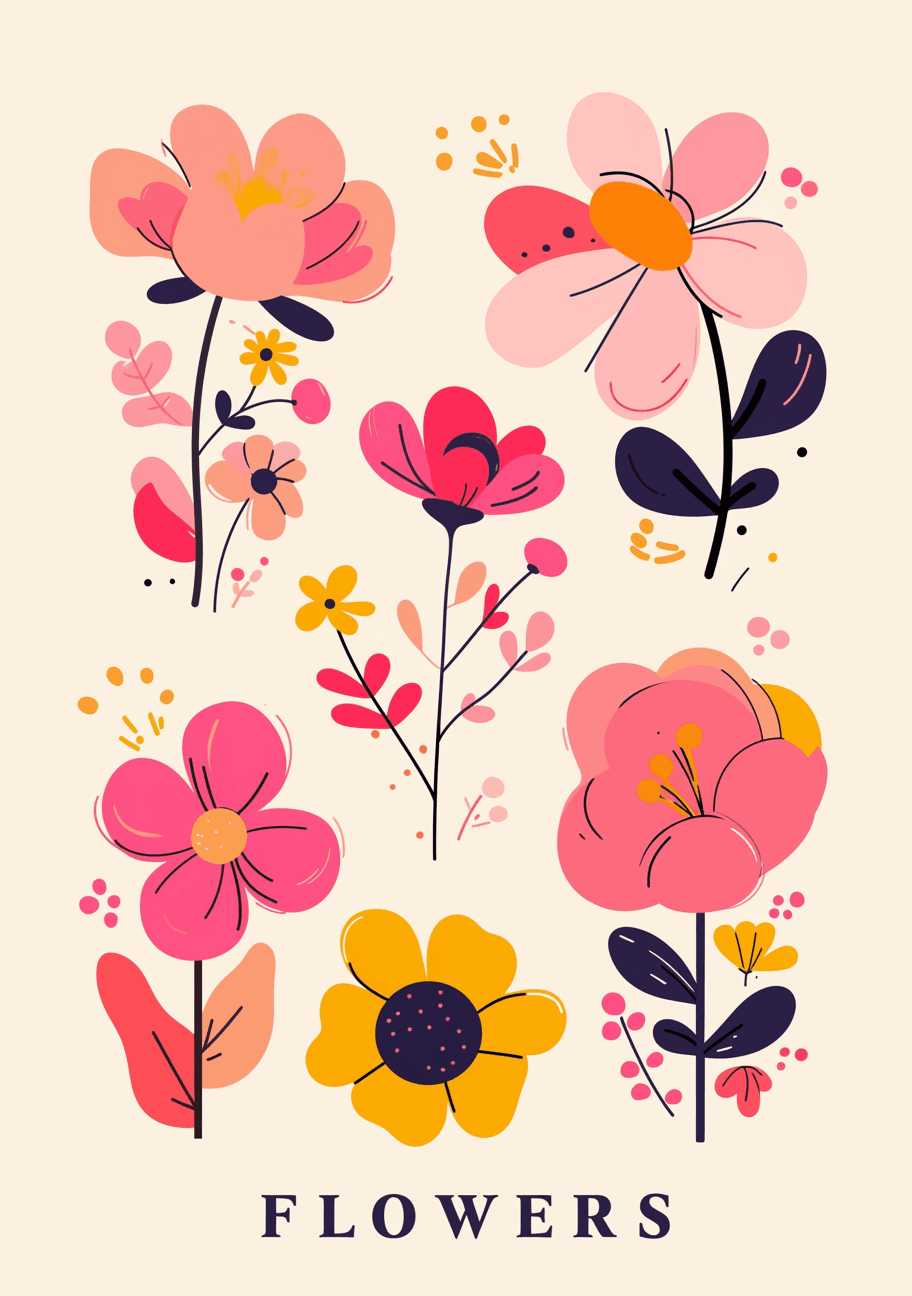 Fresh Bloom 558 original repeating artwork