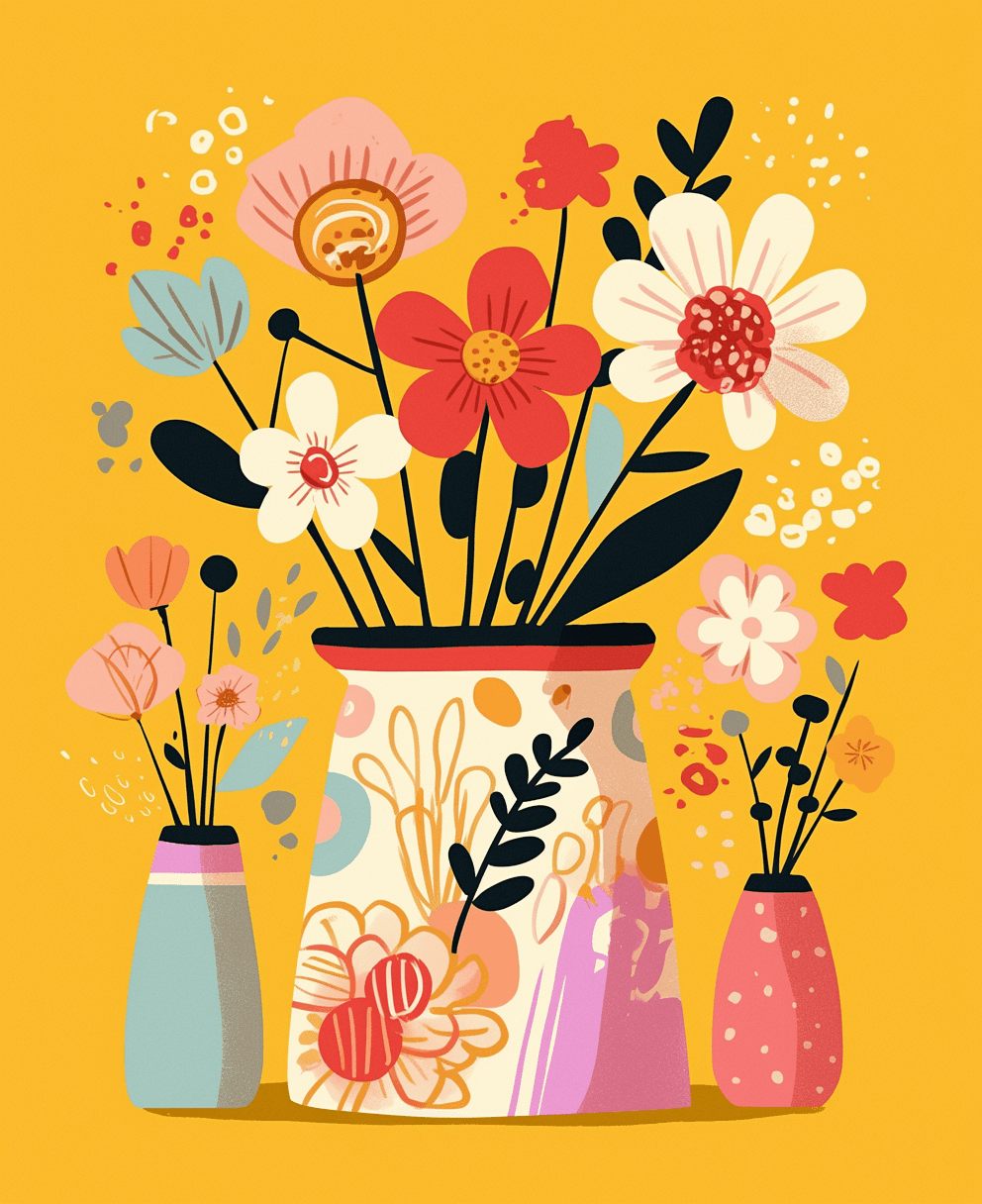 Fresh Bloom 147 original repeating artwork