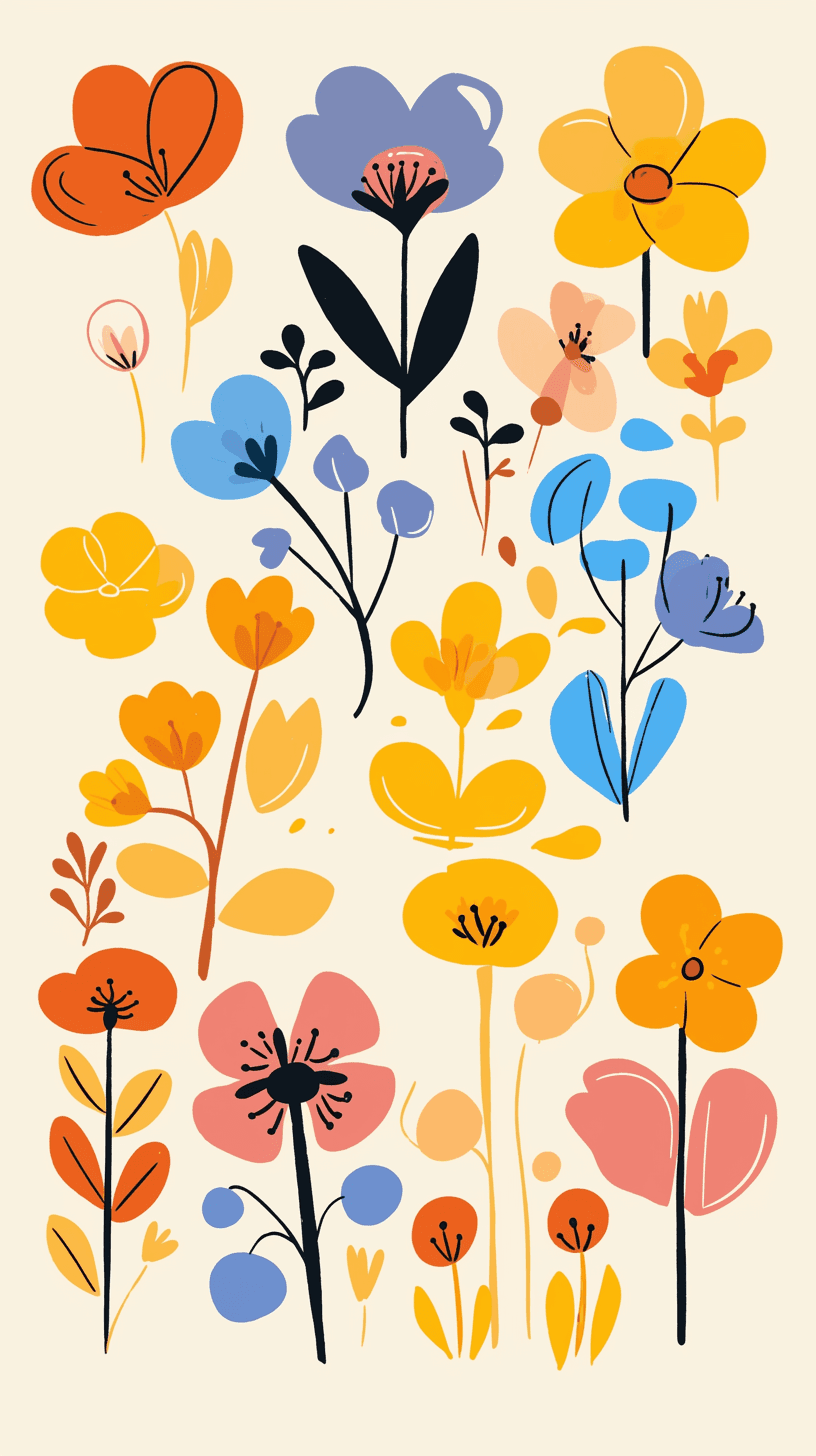 Fresh Bloom 751 original repeating artwork