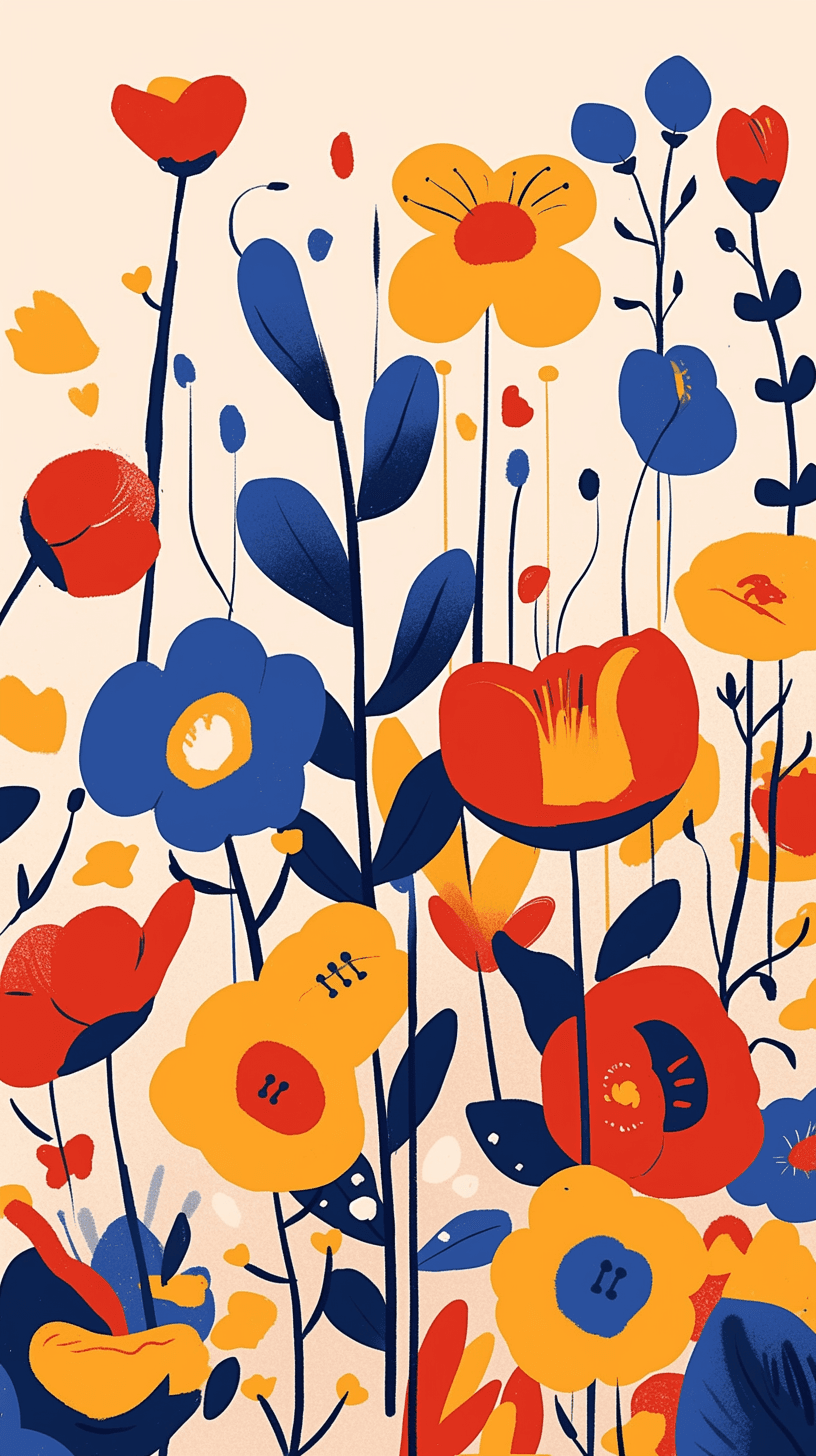Fresh Bloom 427 original repeating artwork
