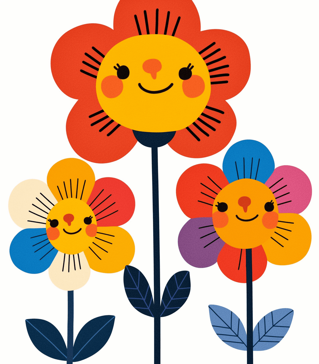 Fresh Bloom 203 original repeating artwork