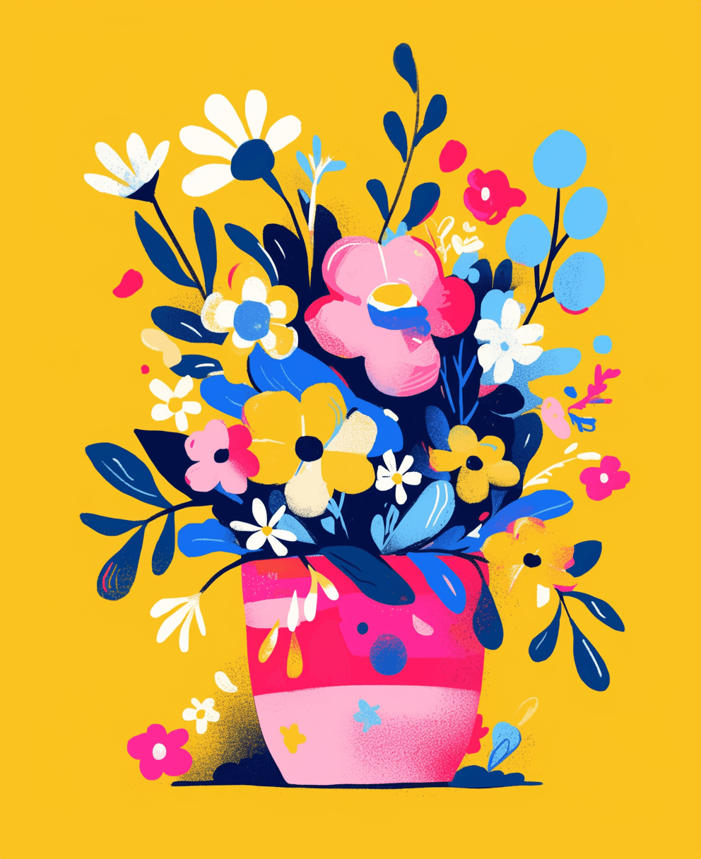 Fresh Bloom 426 original repeating artwork