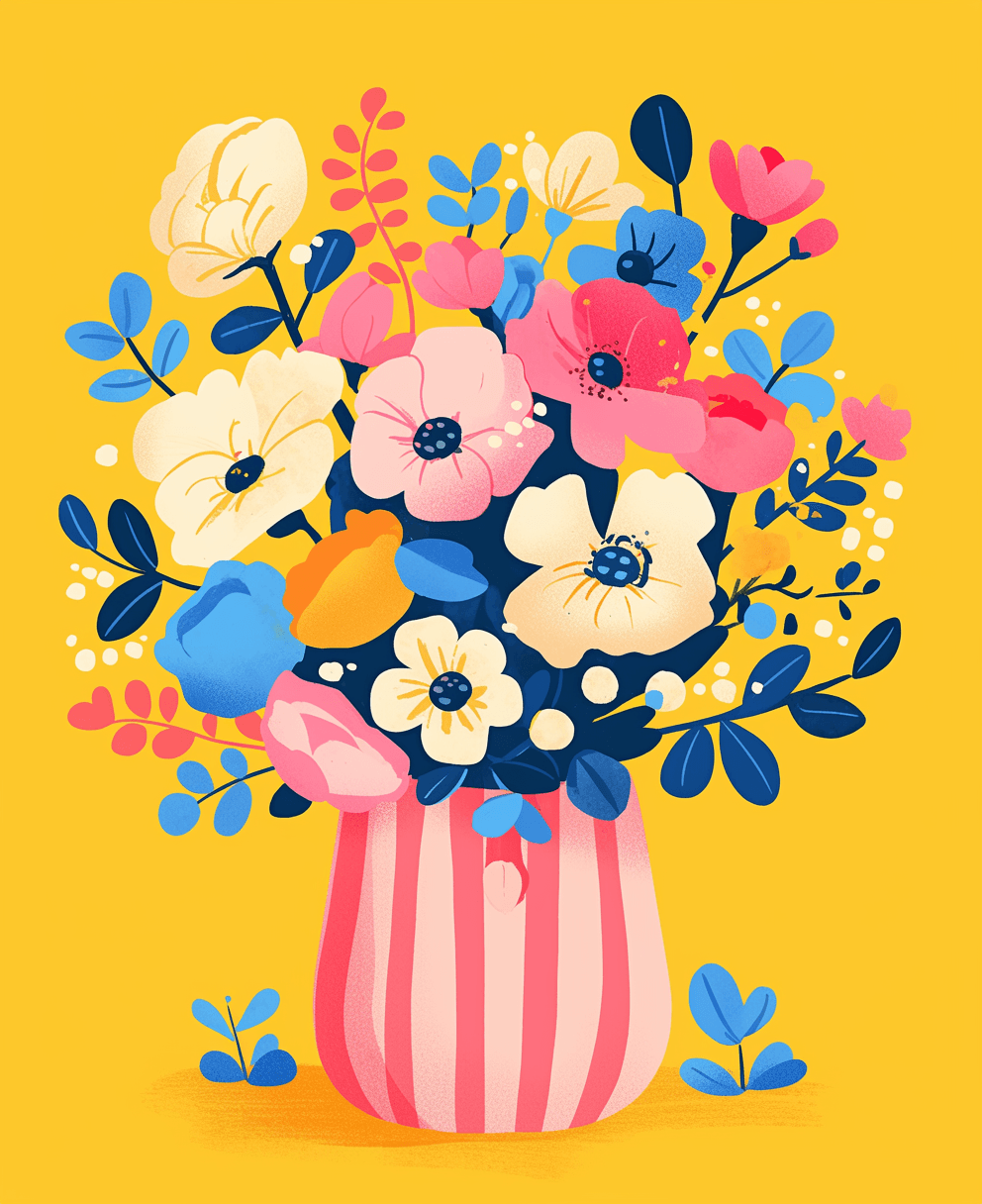 Fresh Bloom 336 original repeating artwork