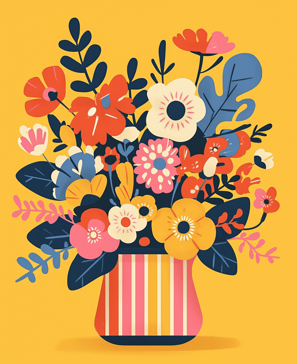Fresh Bloom 317 original repeating artwork