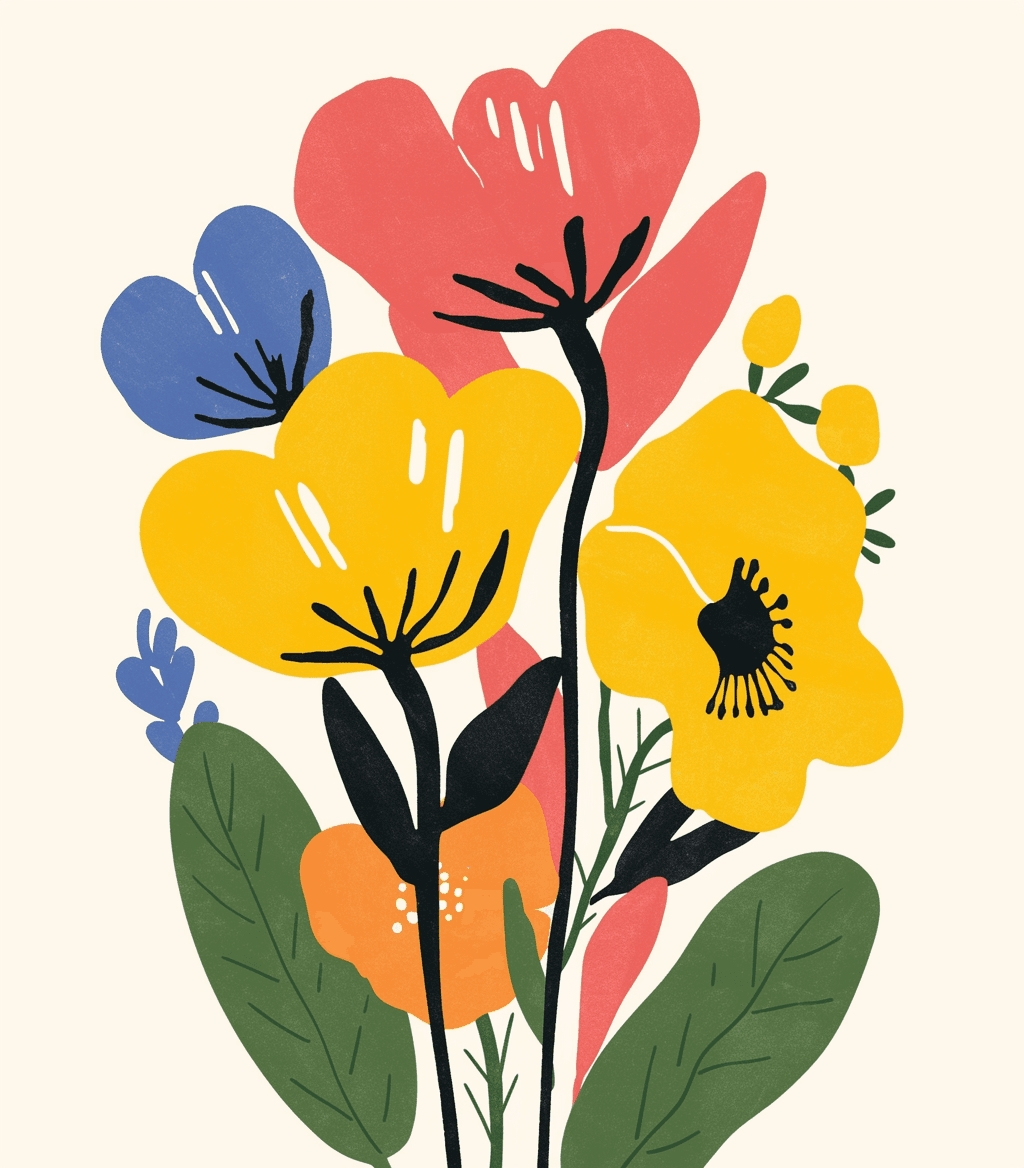 Fresh Bloom 151 original repeating artwork