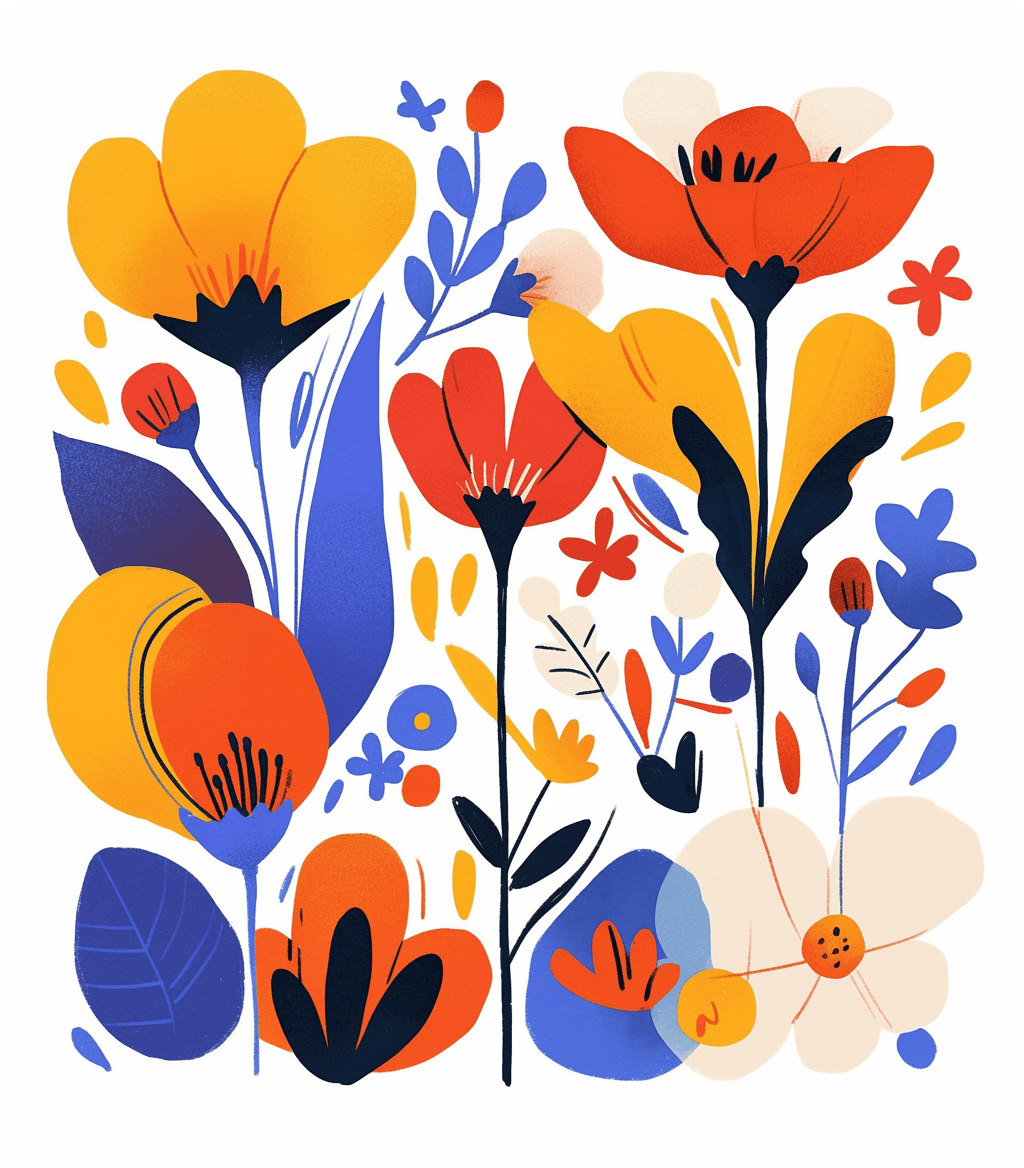 Fresh Bloom 156 original repeating artwork