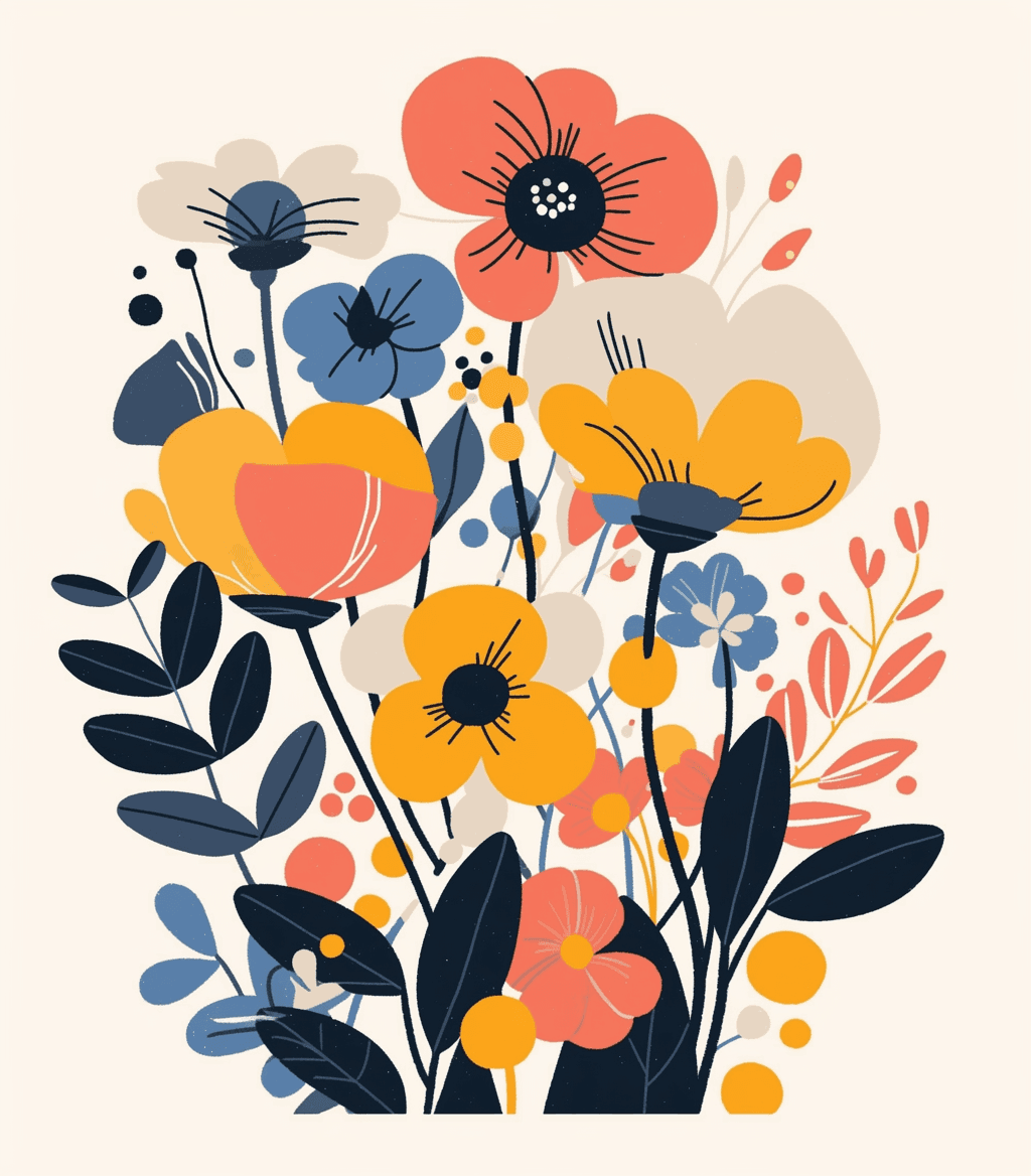 Fresh Bloom 153 original repeating artwork