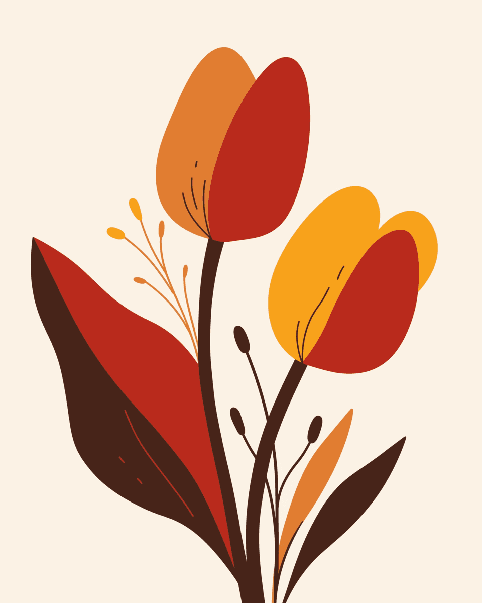 Tulip 110 original repeating artwork
