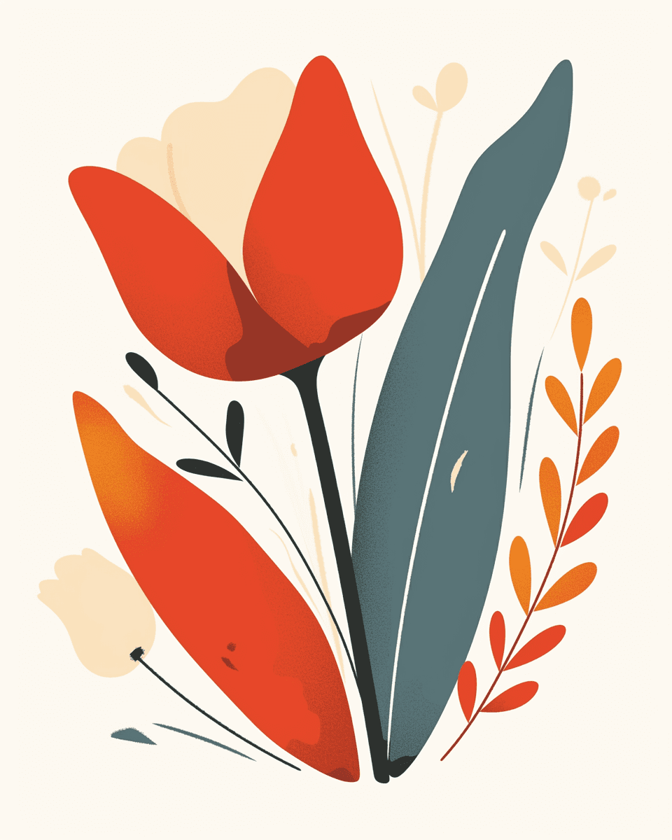 Tulip 106 original repeating artwork