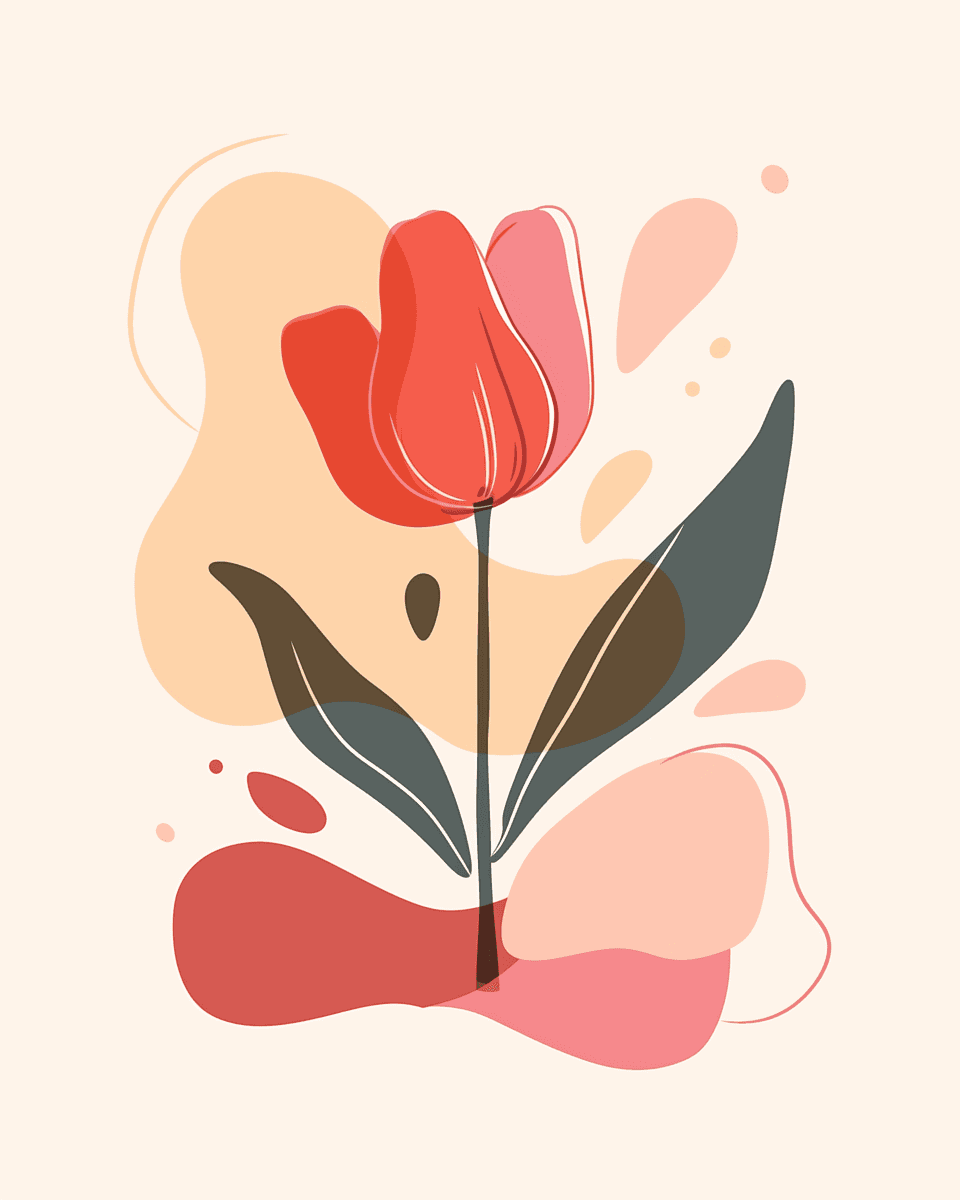 Tulip 119 original repeating artwork