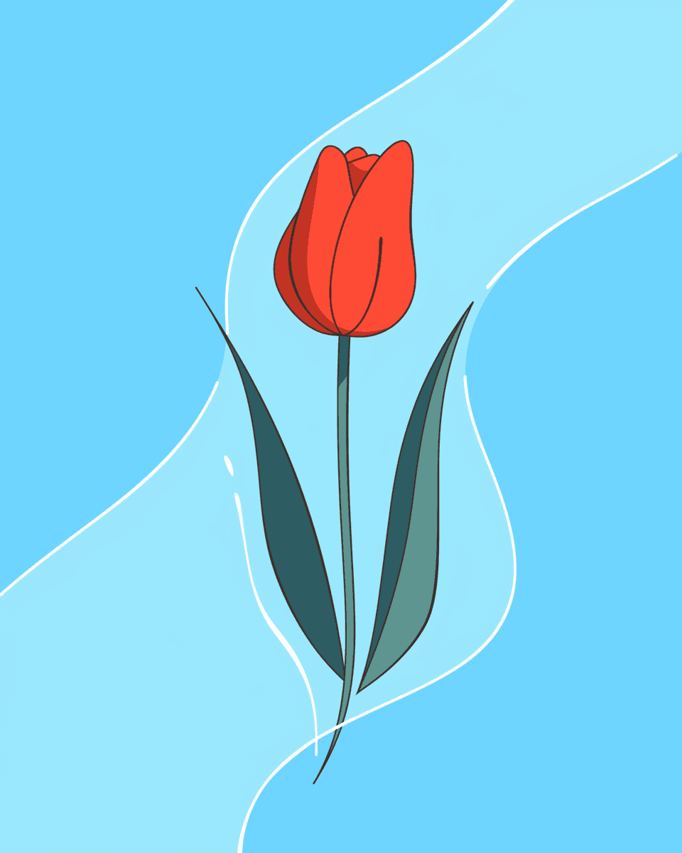 Tulip 115 original repeating artwork
