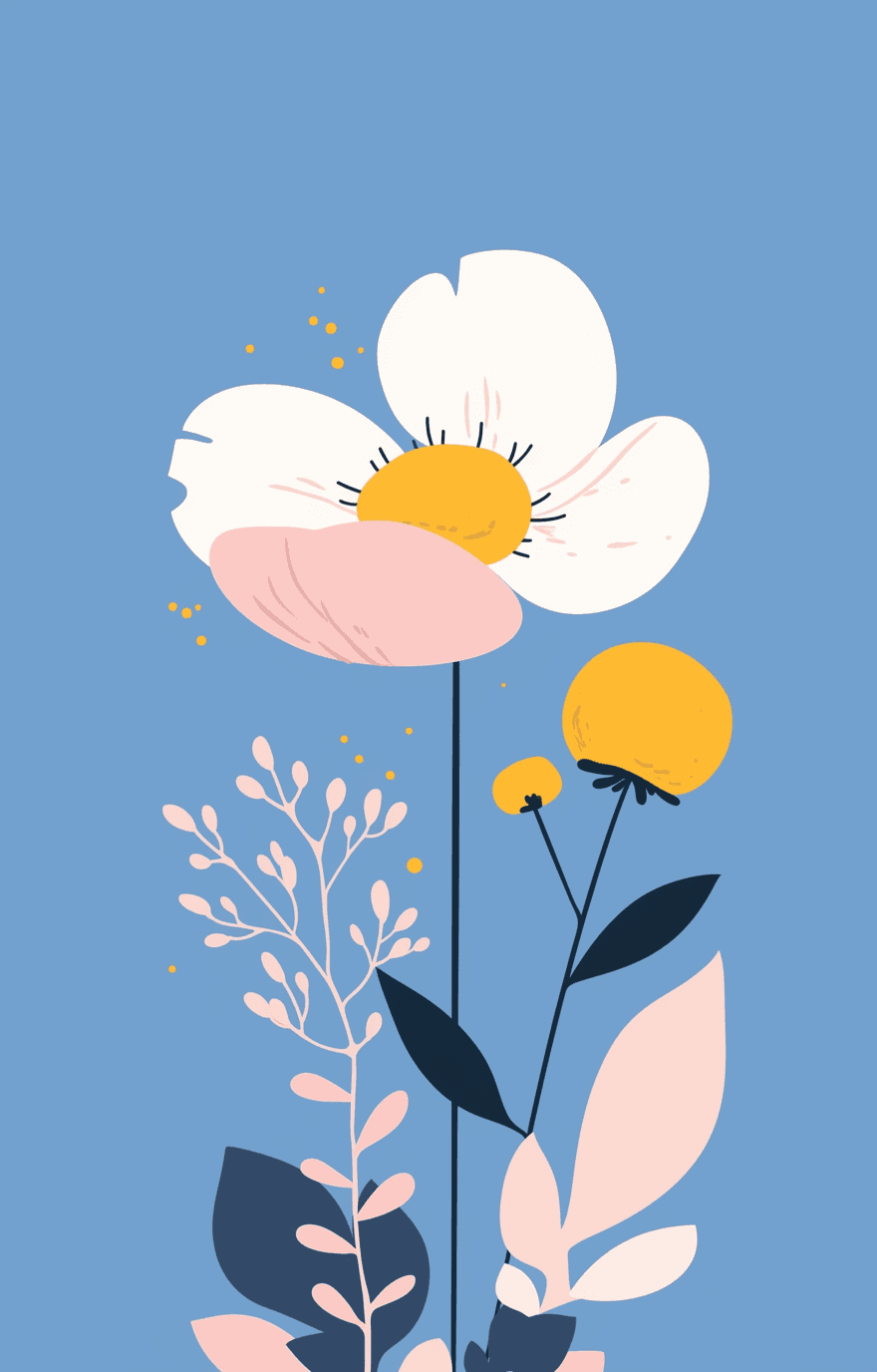 Fresh Bloom 134 original repeating artwork