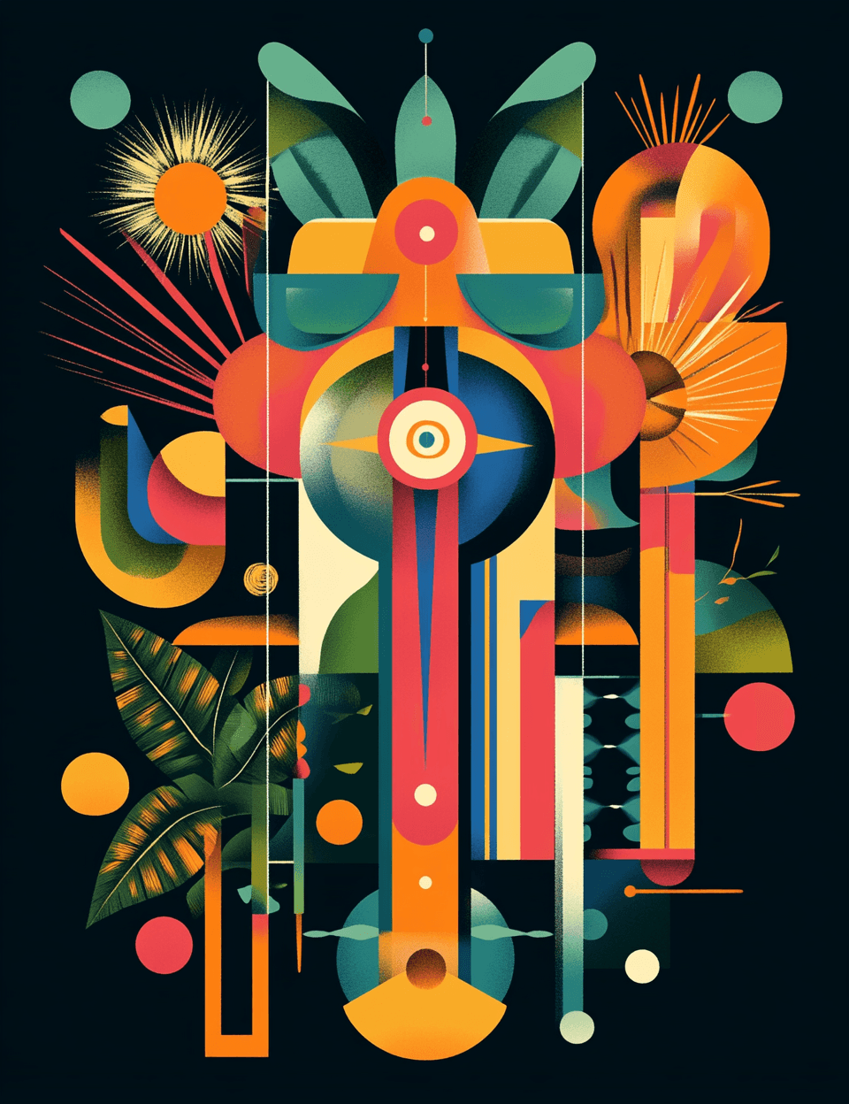 Design Autumn original repeating artwork