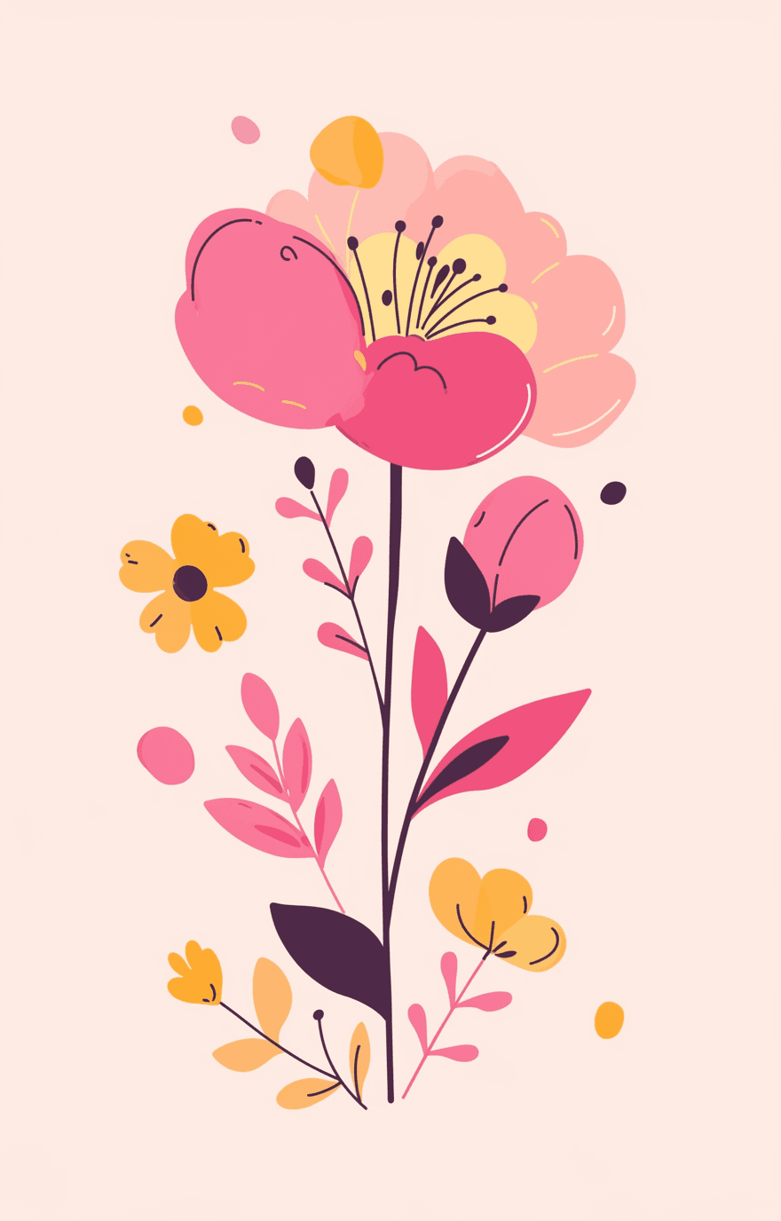Fresh Bloom 750 original repeating artwork