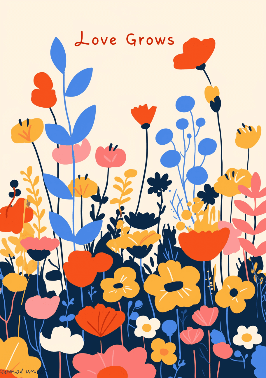 Bloom 605 original repeating artwork