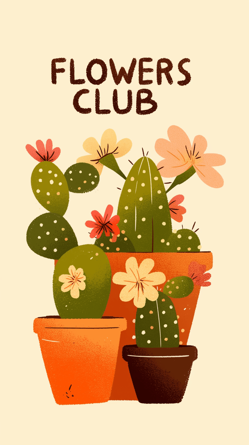 Cactus 004 original repeating artwork