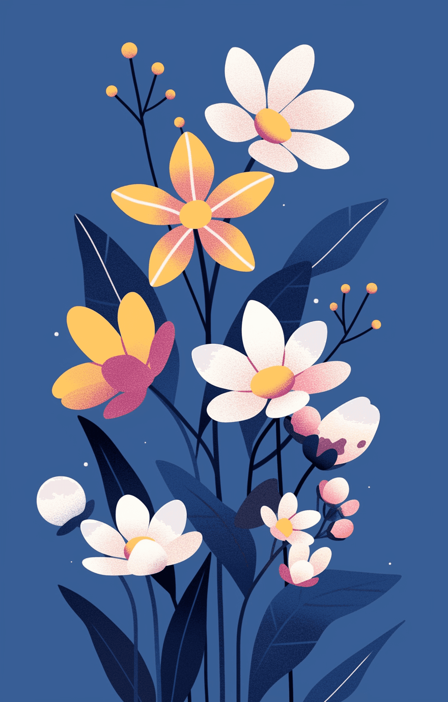 Fresh Bloom 284 original repeating artwork