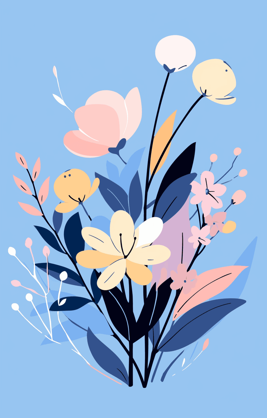 Fresh Bloom 103 original repeating artwork