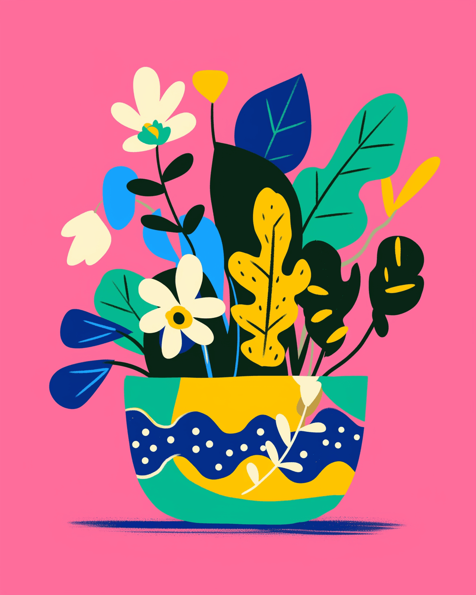 Fresh Bloom 625 original repeating artwork
