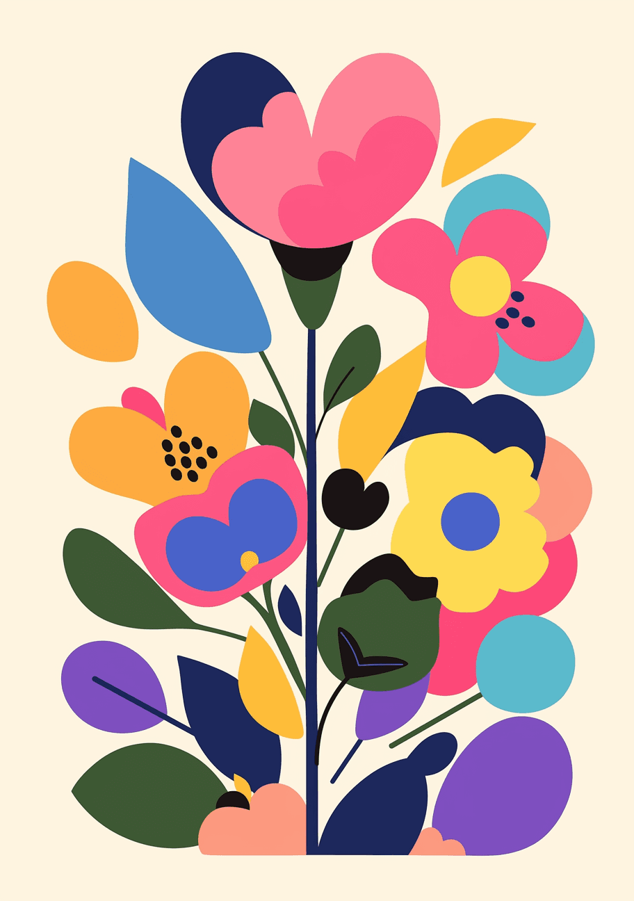 Fresh Bloom 711 original repeating artwork
