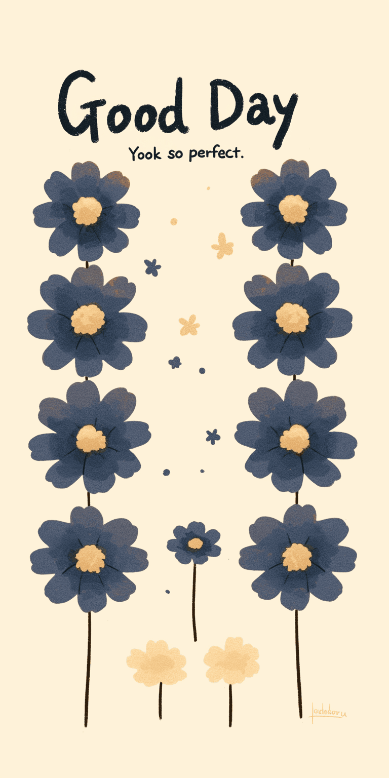 Bloom 101 original repeating artwork