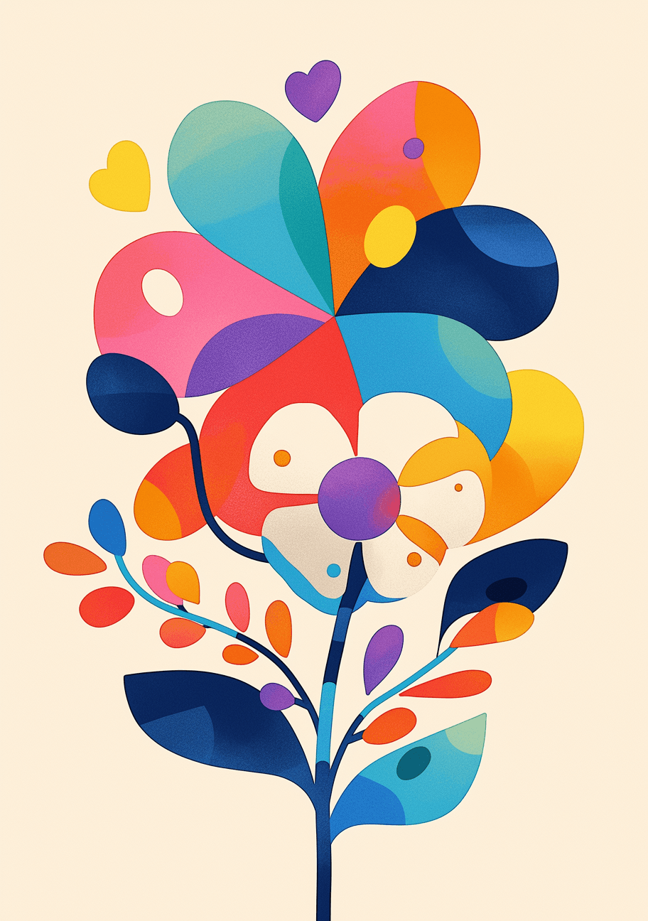 Blossom 1193 original repeating artwork