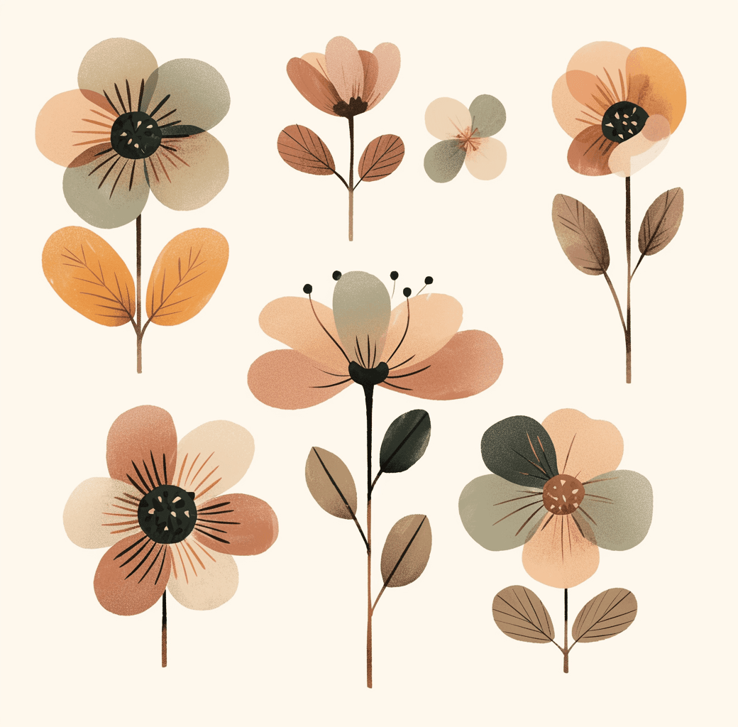 Blossom 1241 original repeating artwork