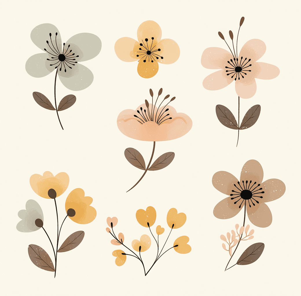 Blossom 1384 original repeating artwork