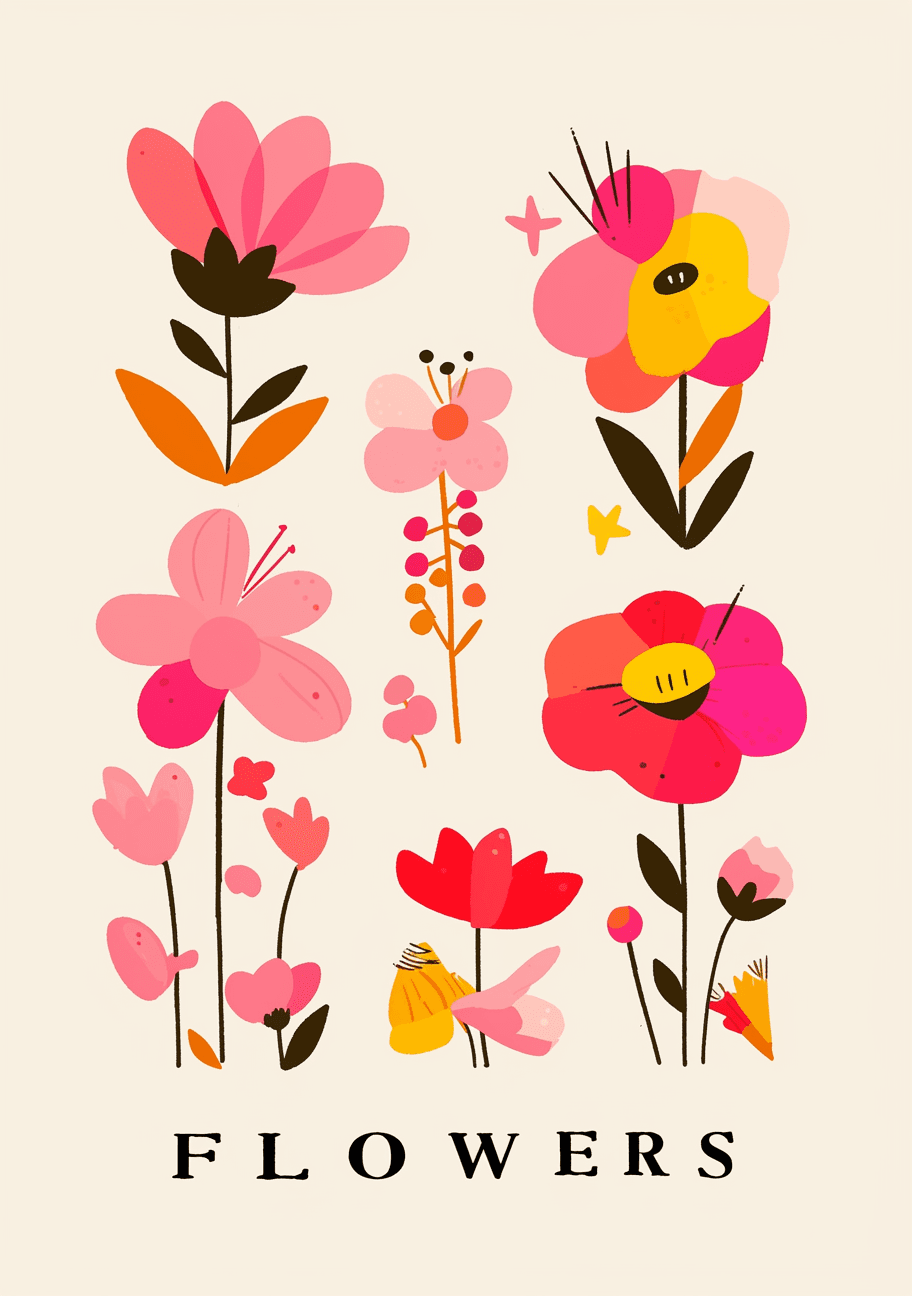 Blossom 583 original repeating artwork