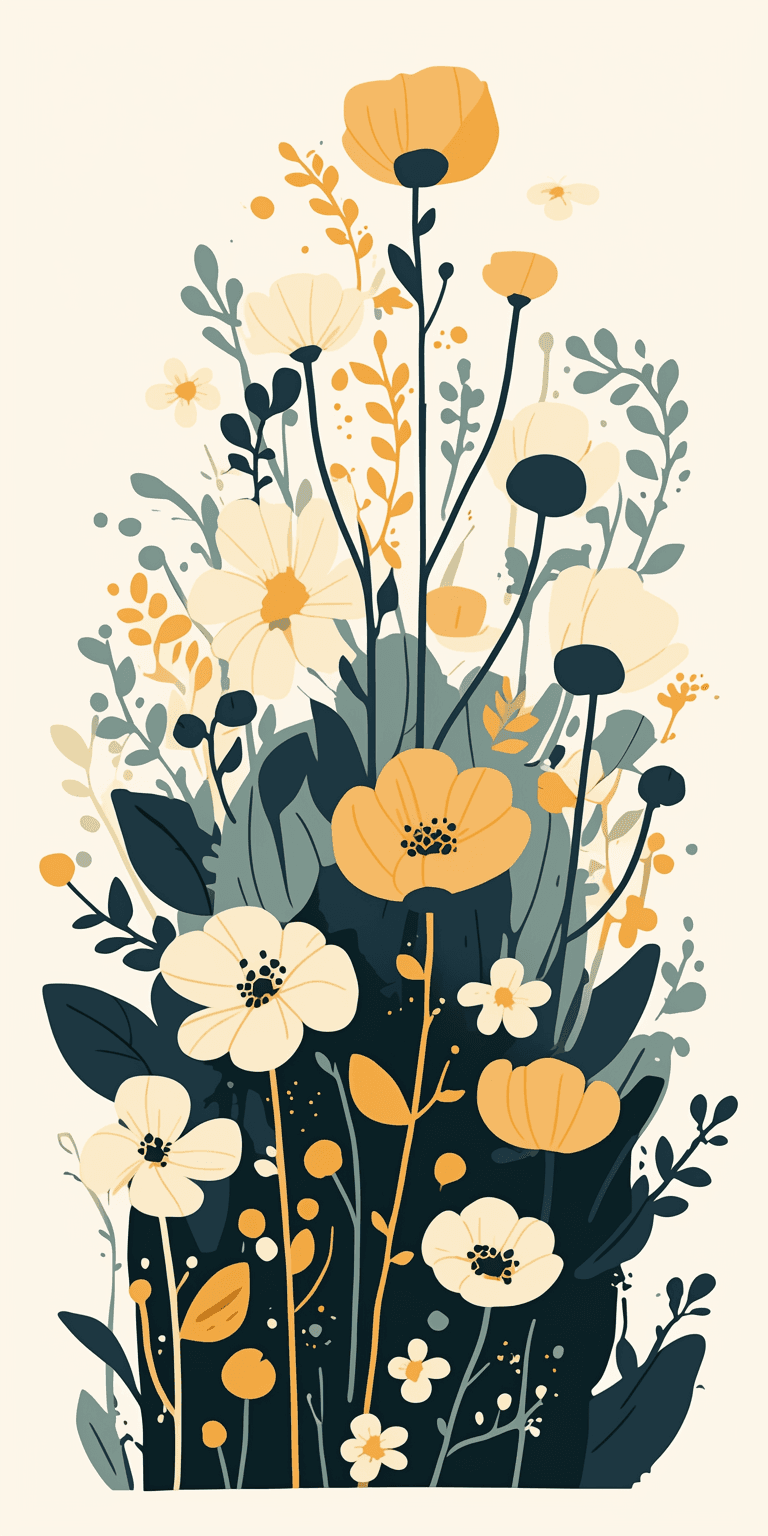 Bloom 124 original repeating artwork