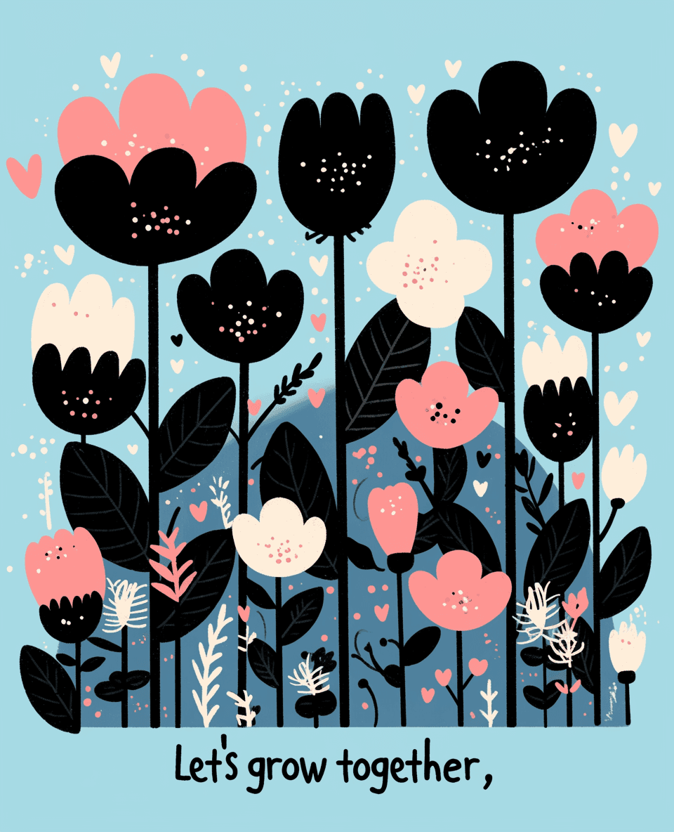 Bloom 448 original repeating artwork