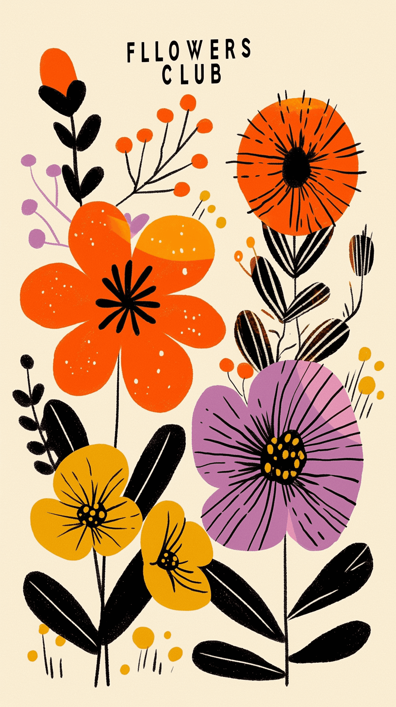 Fresh Bloom 724 original repeating artwork