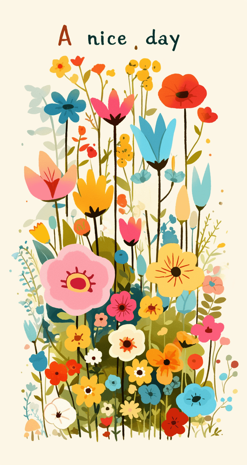 Bloom 186 original repeating artwork