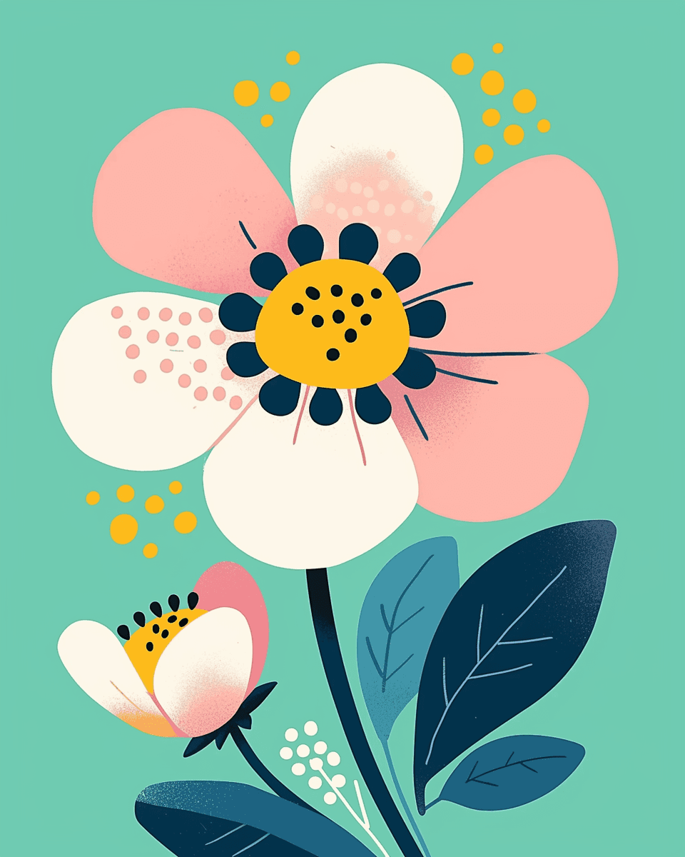 Bloom 297 original repeating artwork