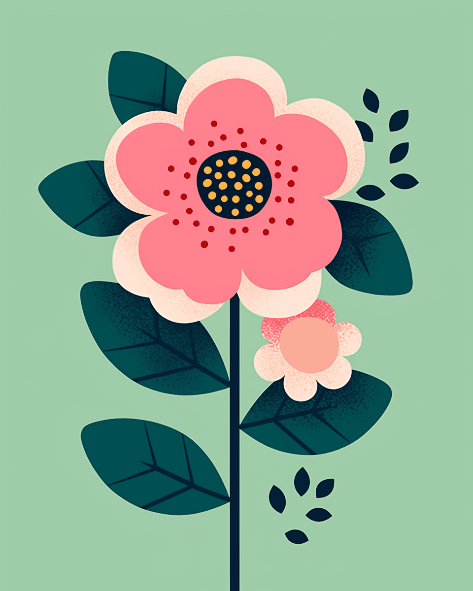 Bloom 296 original repeating artwork