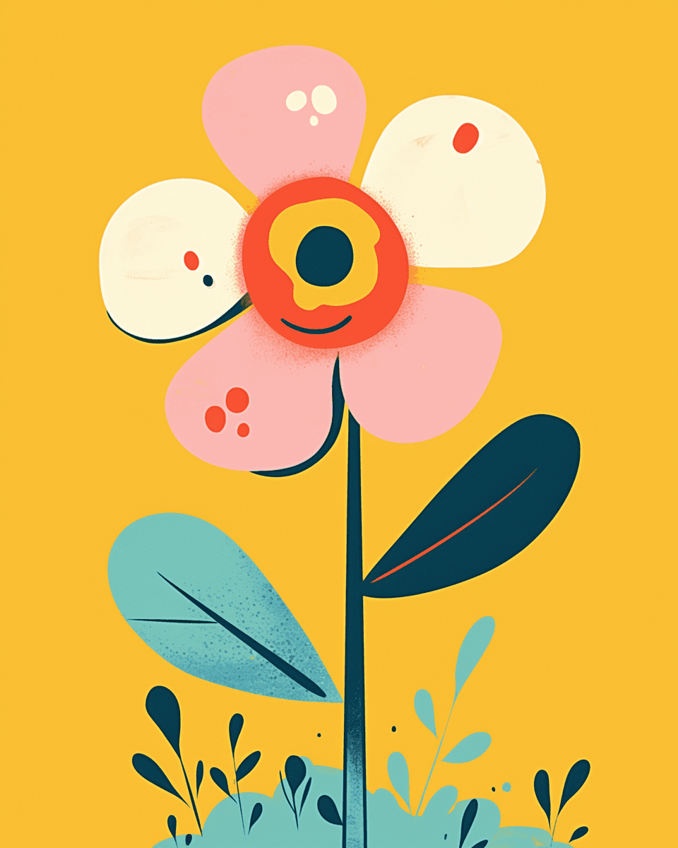 Bloom 435 original repeating artwork