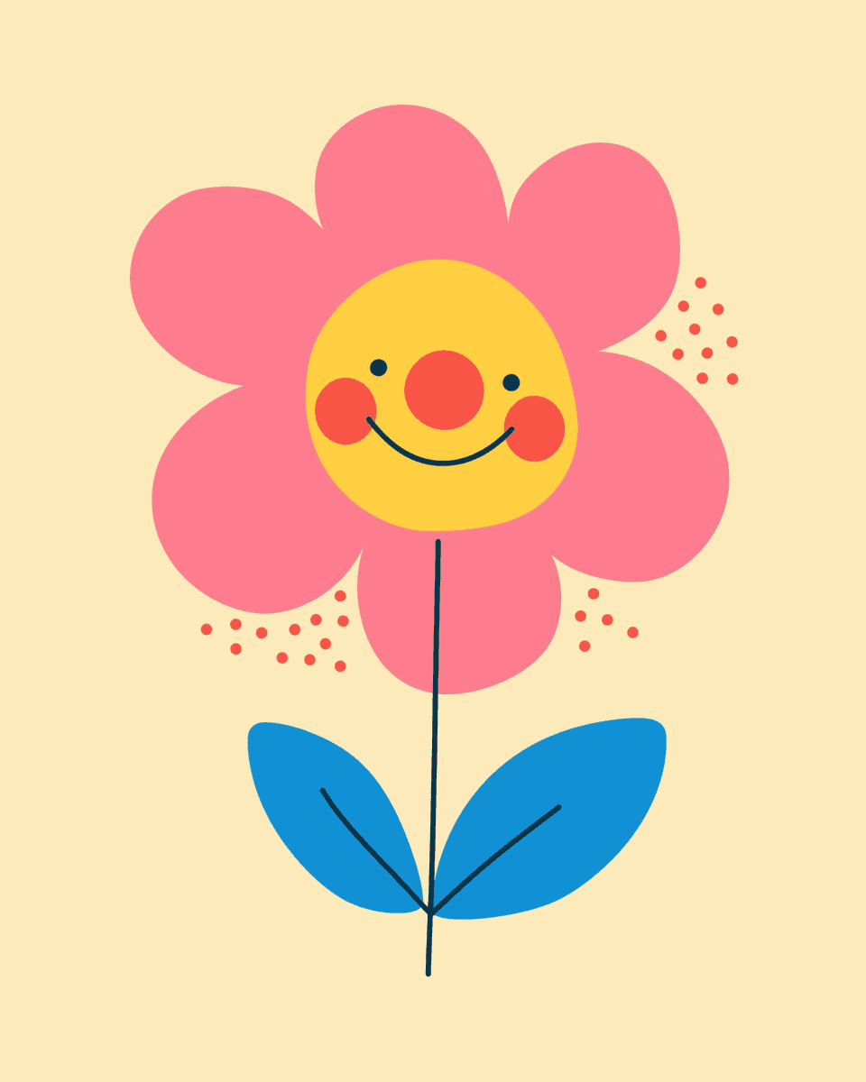 Bloom 434 original repeating artwork