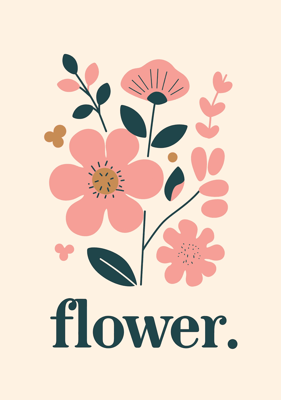 Bloom 596 original repeating artwork