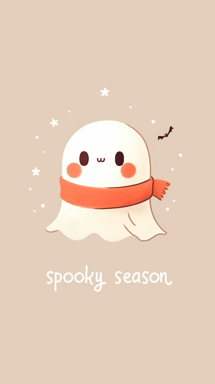Halloween Ghost 029 original repeating artwork
