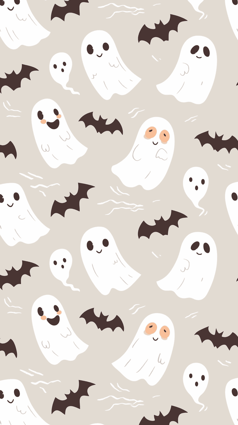 Halloween Ghost 089 original repeating artwork