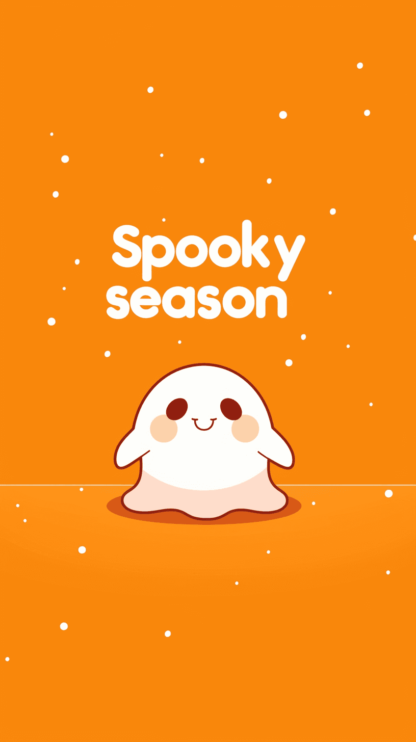 Halloween Ghost 1328 original repeating artwork