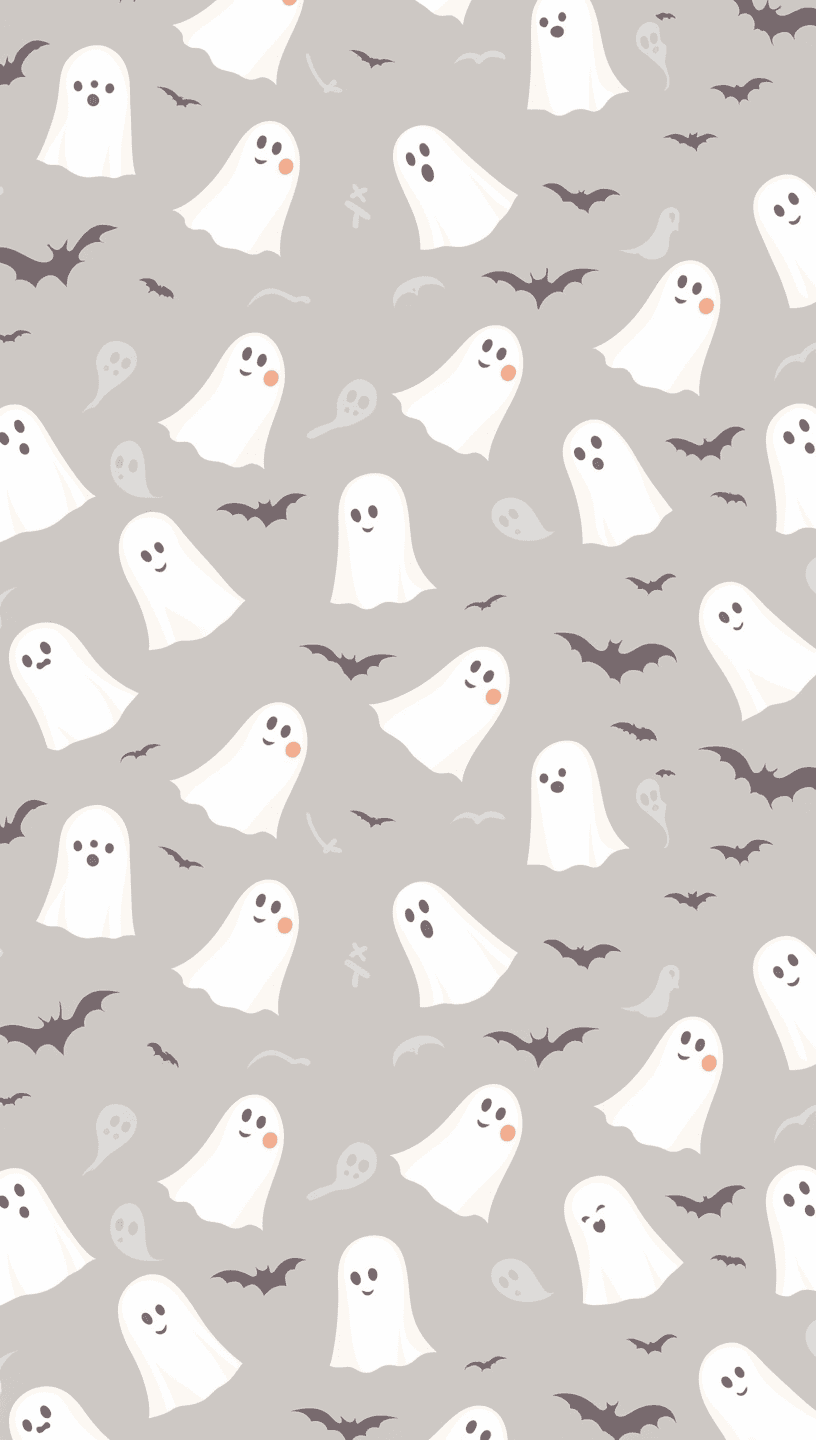 Halloween Ghost 1034 original repeating artwork
