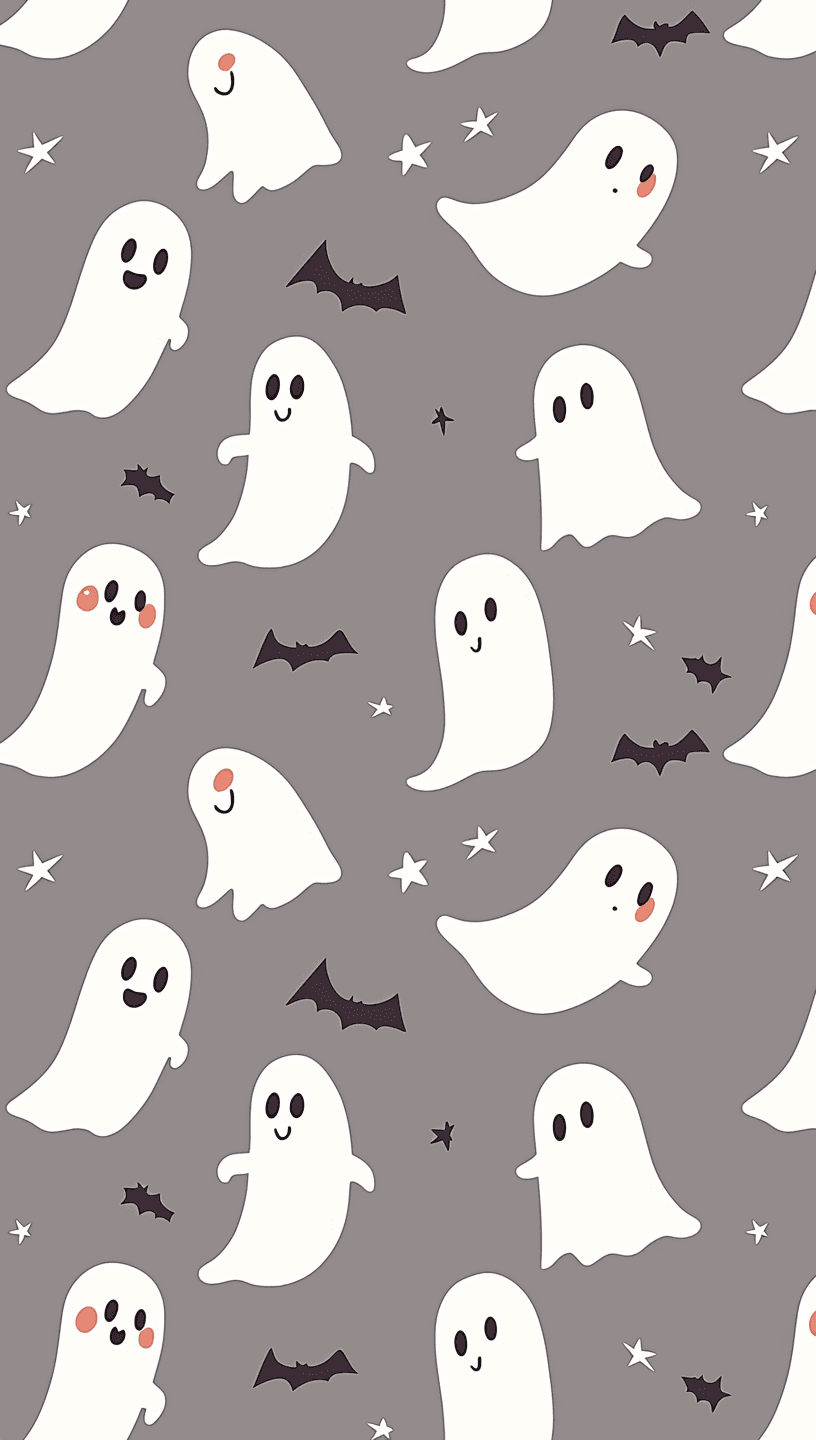 Halloween Ghost 365 original repeating artwork