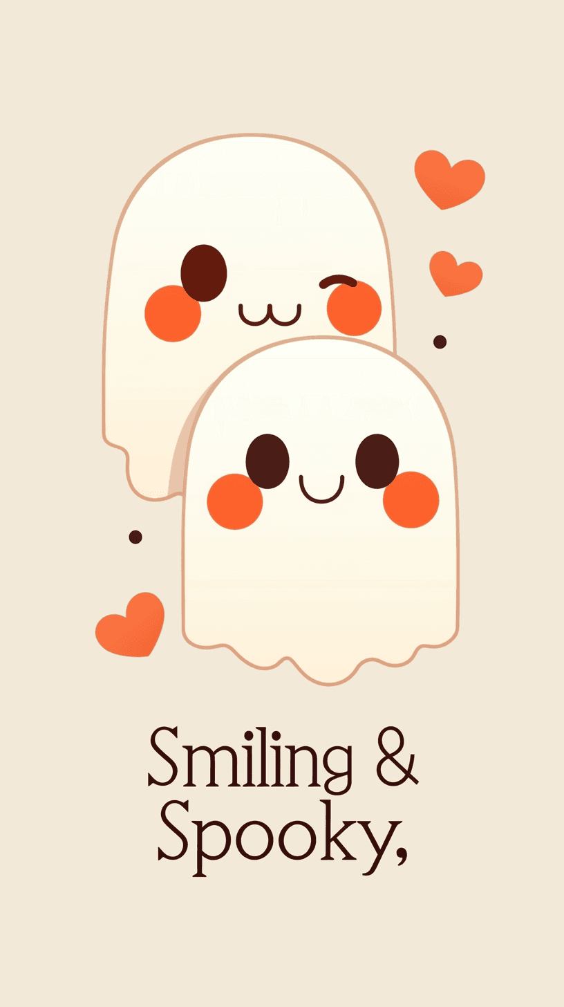 Halloween Ghost Shade original repeating artwork