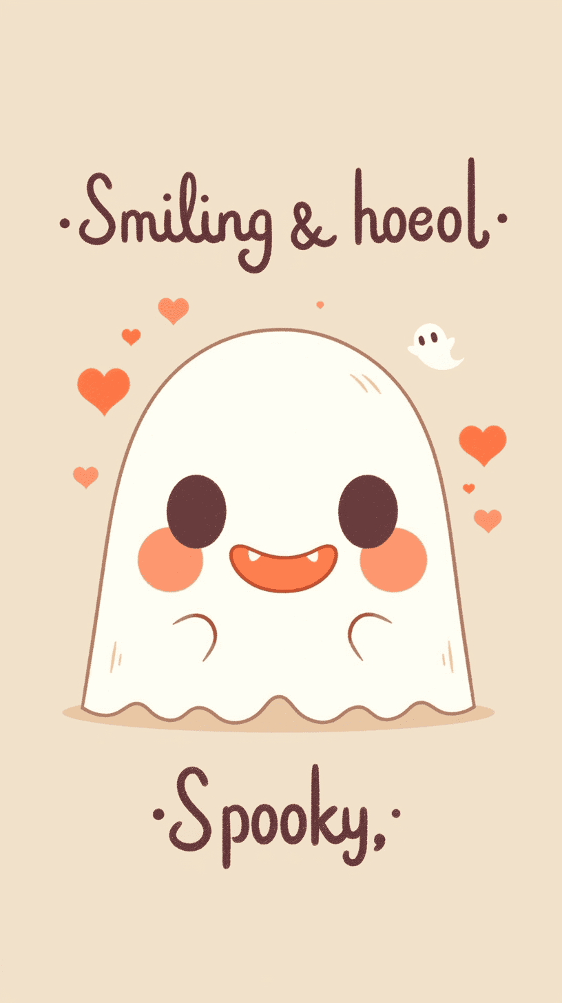 Halloween Ghost 1047 original repeating artwork