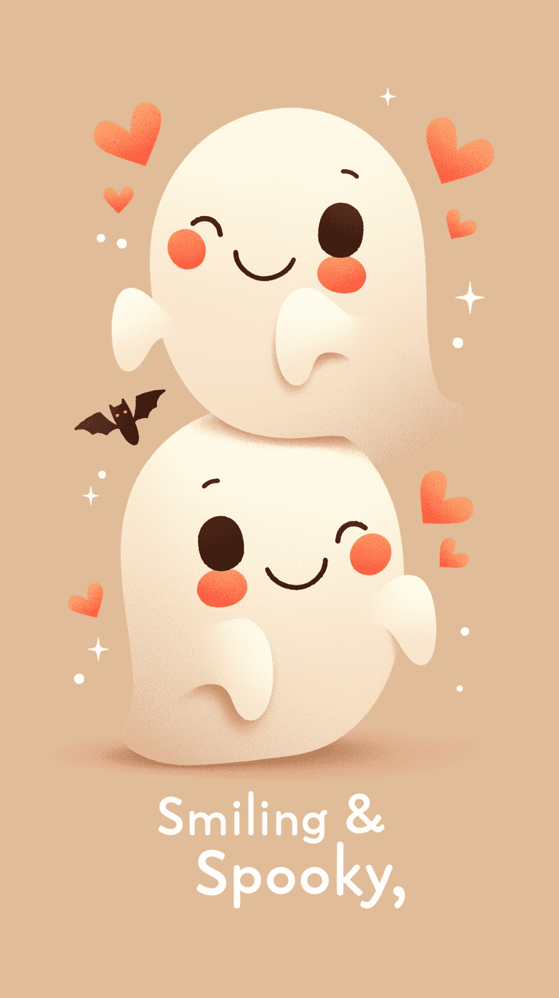 Halloween Ghost 116 original repeating artwork