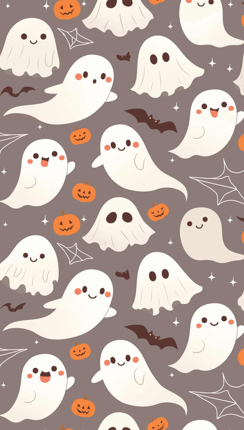 Halloween Ghost 906 original repeating artwork