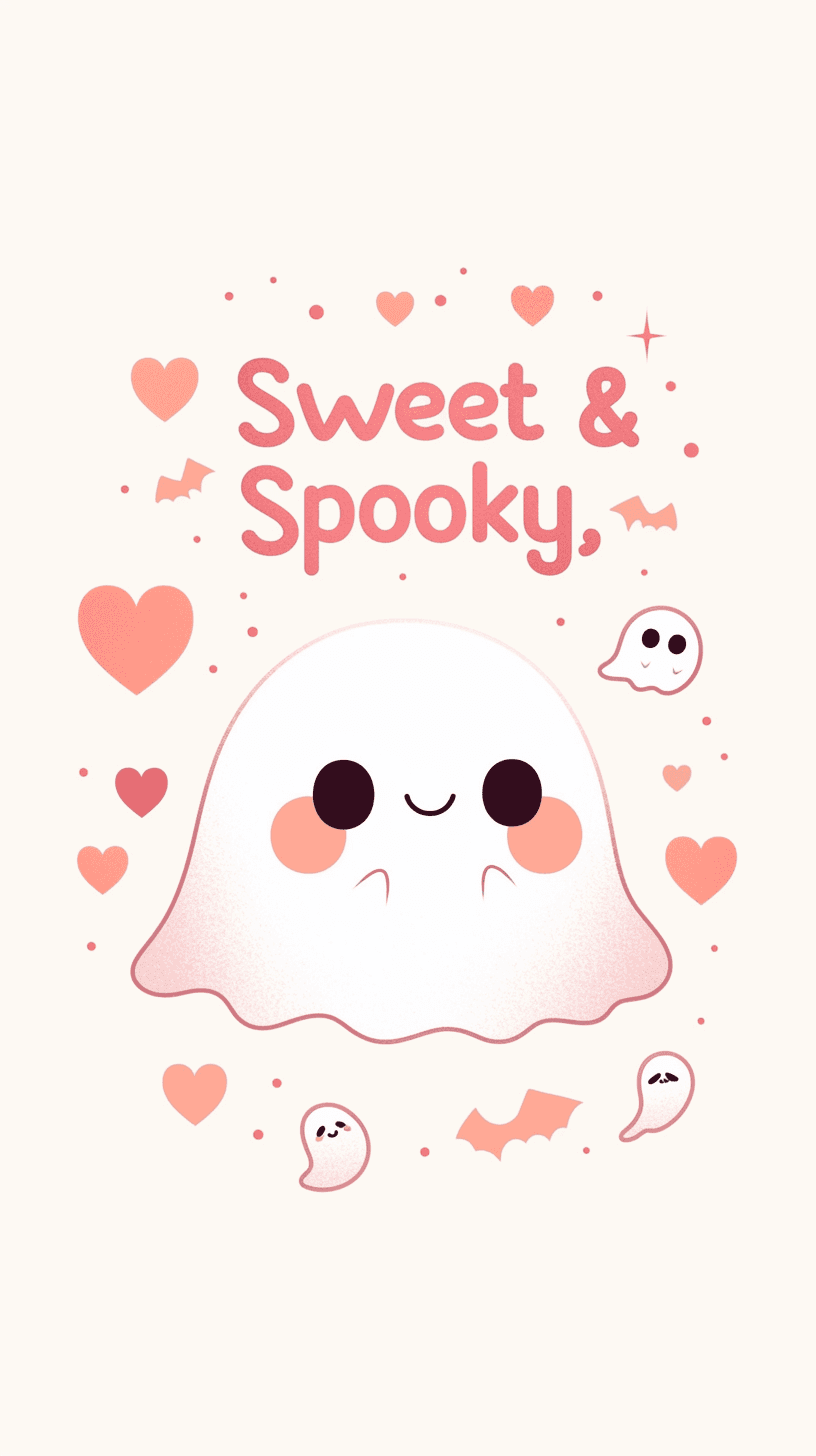 Halloween Ghost 1128 original repeating artwork