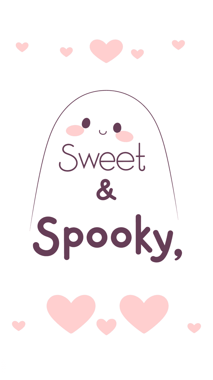 Halloween Ghost Flare original repeating artwork