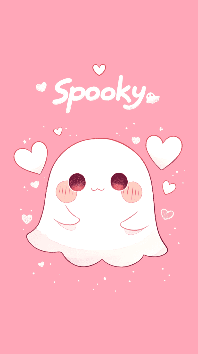 Halloween Ghost 534 original repeating artwork